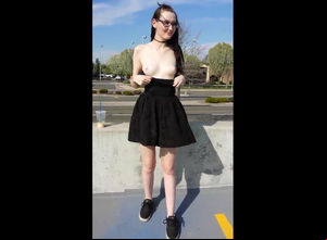 Maiden euro college girl bares jugs and
